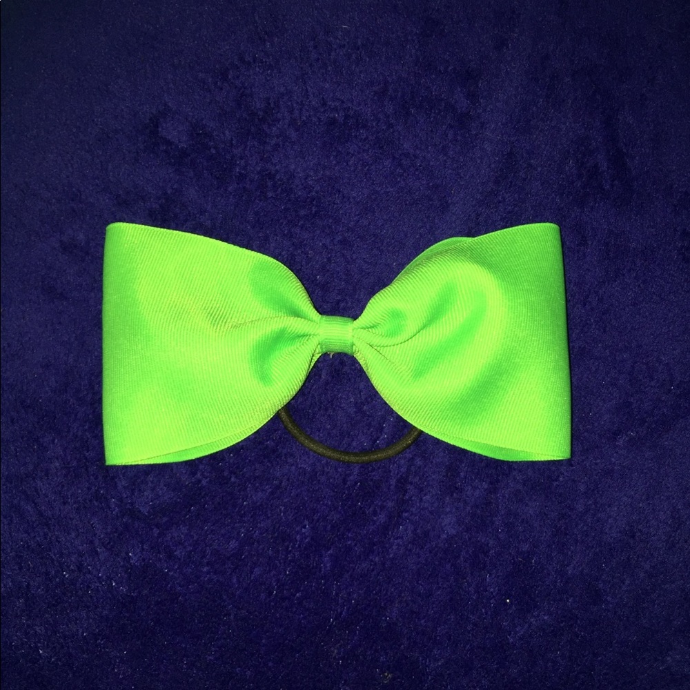 Neon Green Tailless Bow